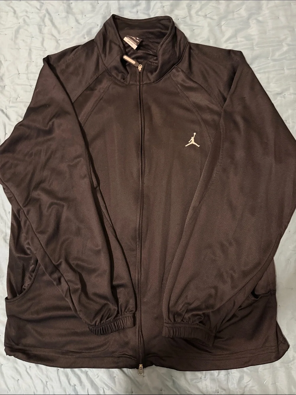 Air Jordan Men’s black flight track Jacket